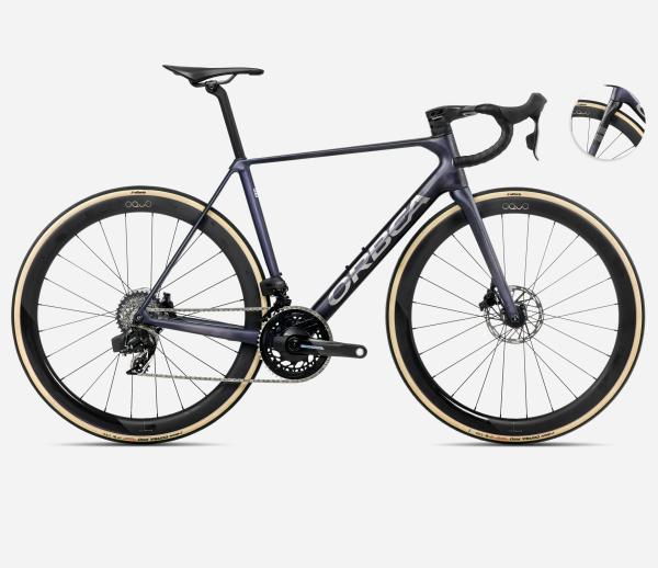 Orbea ORCA M21eLTD PWR 55 Tanzanite (Matt) - Carbon Raw (Matt)