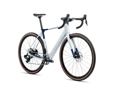 Orbea GAIN M30i M Halo Silver (Matt) - Blue Carbon View (Gloss) Produktbild 1