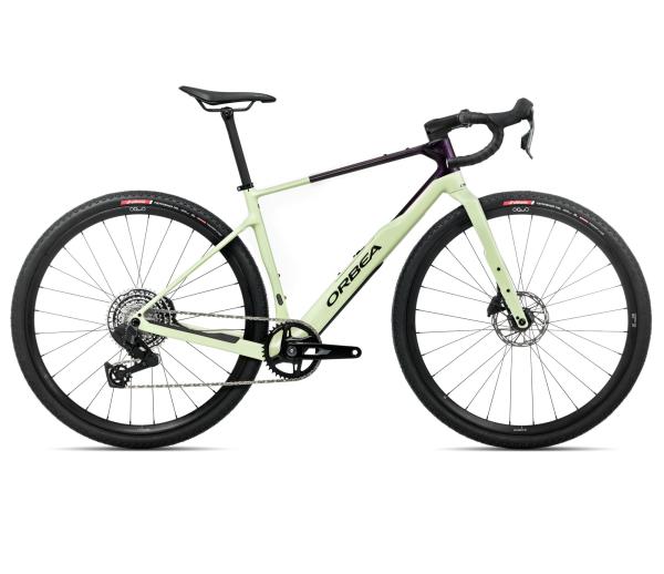 Orbea TERRA M31eTEAM 1X L Acid Gum - Fantasy Purple Carbon View (Gloss)