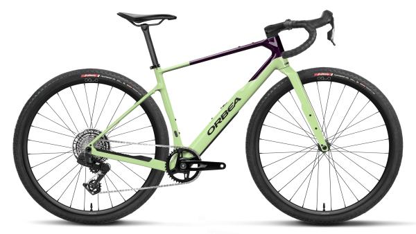 Orbea TERRA M31eTEAM 1X XL Acid Gum - Fantasy Purple Carbon View (Gloss)