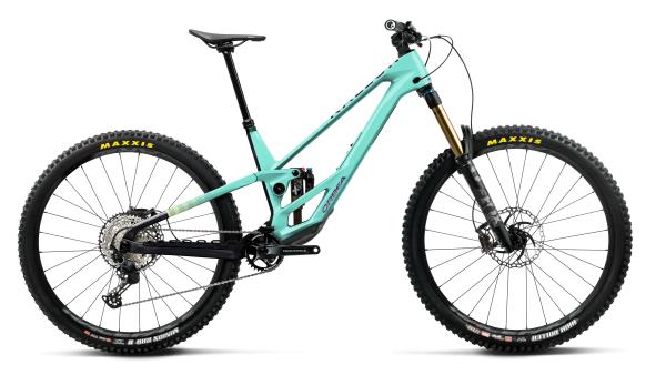 Orbea RALLON 450 E10 M Aloha Green - Fantasy Purple Carbon View (Gloss)