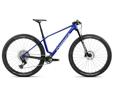 Orbea ALMA M-TEAM AXS M Cobalt Blue (Gloss) - Carbon Raw (Matt) Produktbild 3