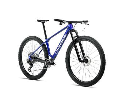 Orbea ALMA M-TEAM AXS M Cobalt Blue (Gloss) - Carbon Raw (Matt) Produktbild 4