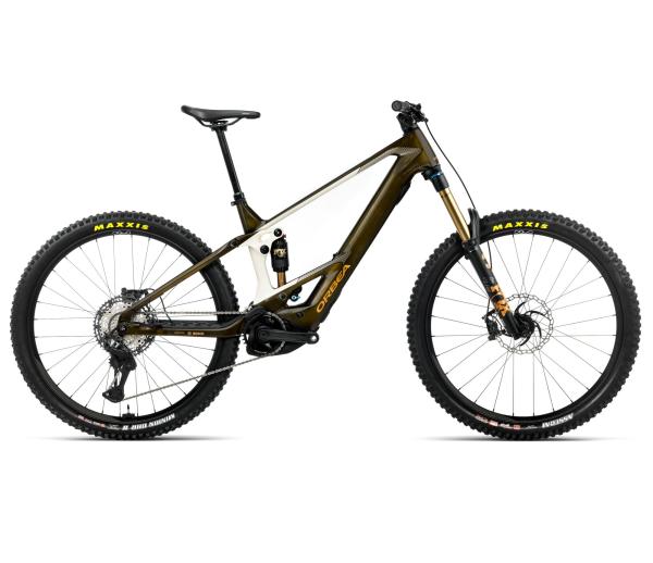 Orbea WILD M-TEAM S Caramel Carbon View (Gloss) - Cream White (Matt)