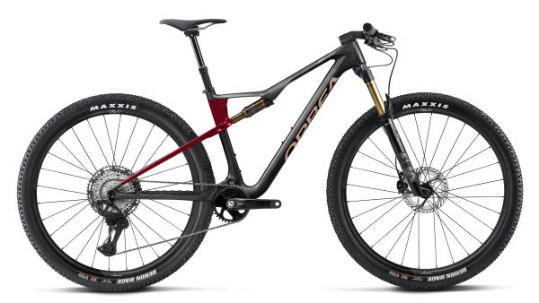 Orbea OIZ M-PRO M Diamond Carbon View (Matt) - Cherry Red (Gloss)