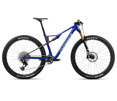 Orbea OIZ M-TEAM AXS S Cobalt Blue (Gloss) - Carbon Raw (Matt) Produktbild 3