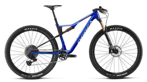 Orbea OIZ M-TEAM AXS L Cobalt Blue (Gloss) - Carbon Raw (Matt)
