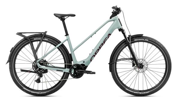 Orbea KEMEN ADV 30 MID L Blue Stone (Matt) - Burgundy (Gloss)