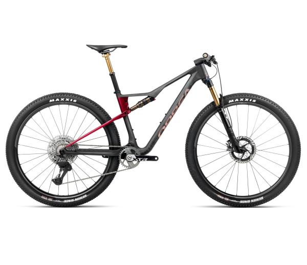 Orbea OIZ M-TEAM FACTORY M Diamond Carbon View (Matt) - Cherry Red (Gloss)