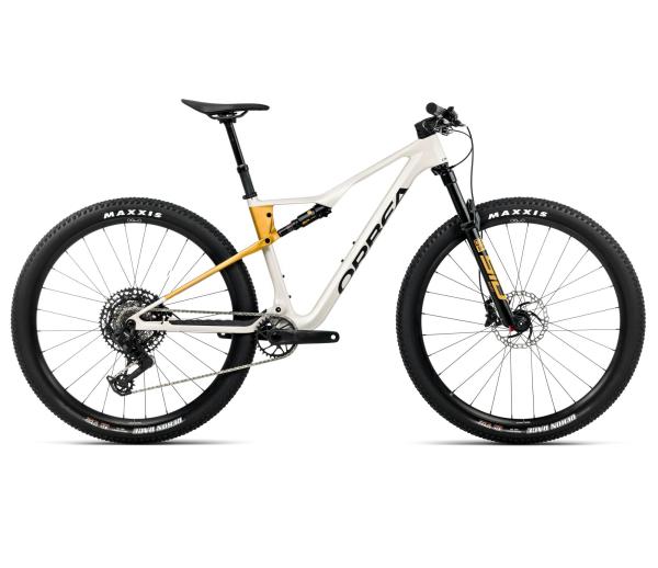 Orbea OIZ M21 M Ivory White (Gloss) - Bumblebee Yellow (Matt)