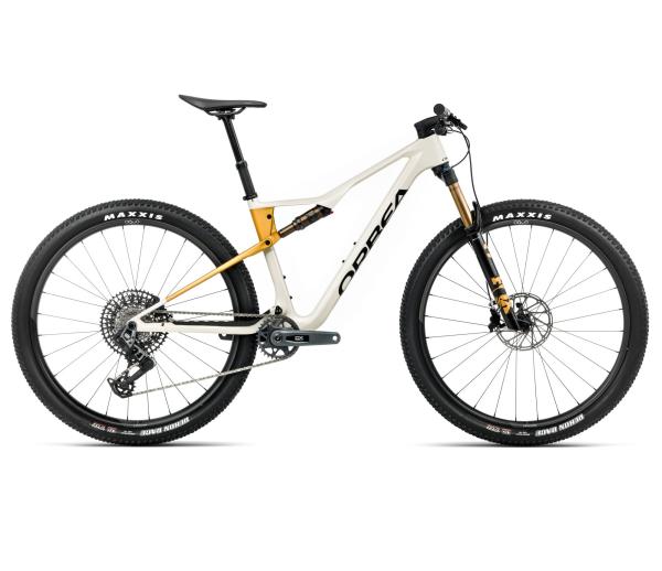Orbea OIZ M10 AXS M Ivory White (Gloss) - Bumblebee Yellow (Matt)