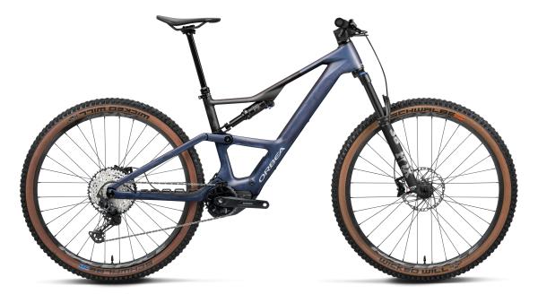 Orbea RISE SL M20 420W XL Tanzanite Carbon View - Carbon Raw Matt