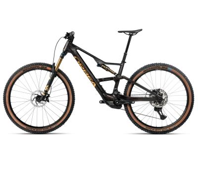 Orbea RISE SL M10 420W M Cosmic Carbon View - Golden Sand (Gloss) Produktbild 3