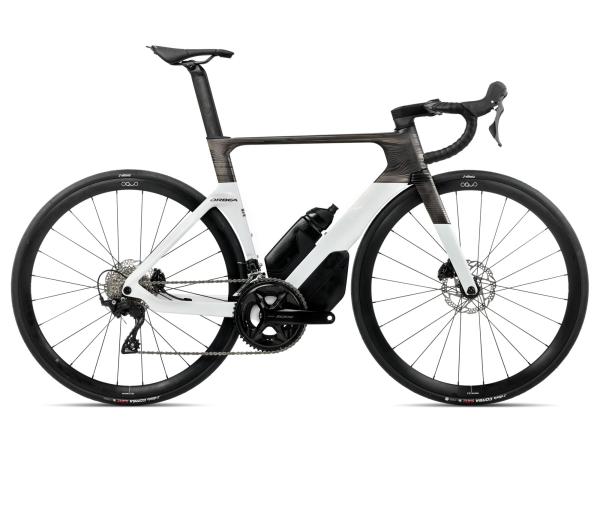 Orbea ORCA AERO M30LTD 57 Golden White (Gloss) - Carbon Raw (Matt)