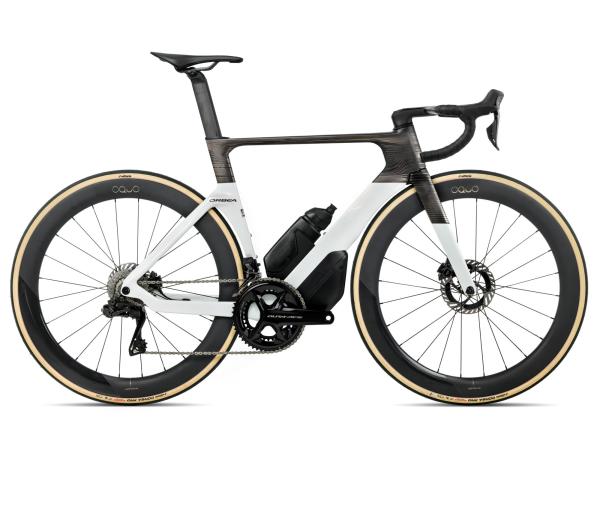 Orbea ORCA AERO M10iLTD 53 Golden White (Gloss) - Carbon Raw (Matt)