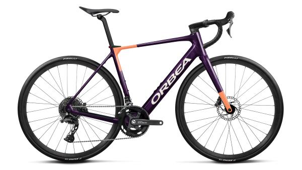 Orbea GAIN M40 XXL Fantasy Purple Carbon View (Gloss) - Orange Cloud (Matt)