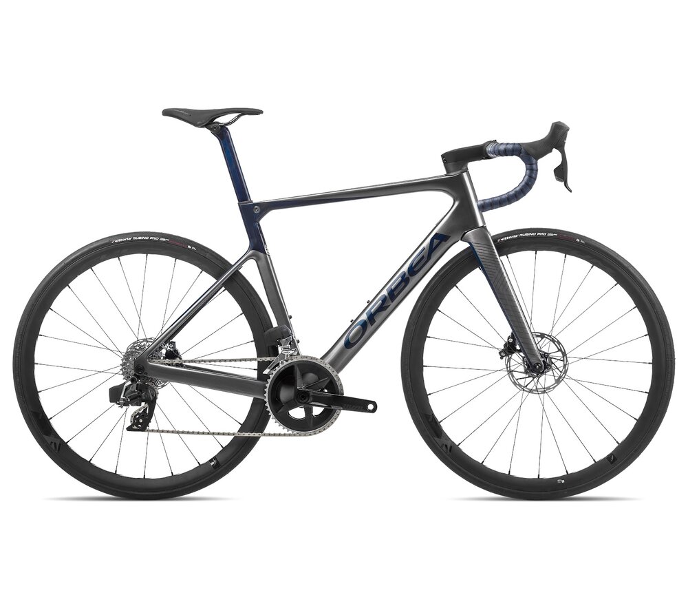 Orbea ORCA M31eLTD 55 Anthracite Glitter - Blue Carbon (Gloss)